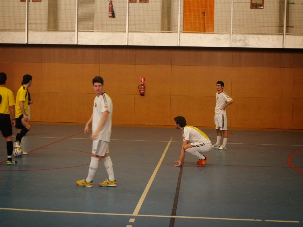 Moment del Partit del Futsal