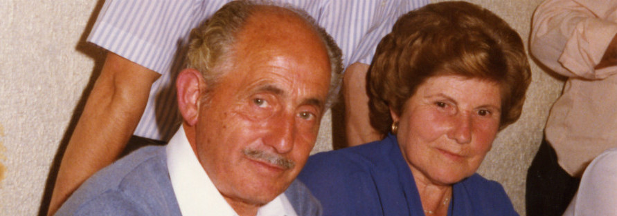 Ciset Riera en una imatge d'arxiu del Casino de Tiana amb la seva dona Mercè Vidal