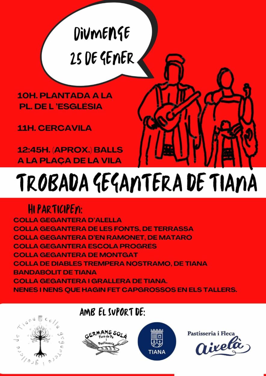 trobada gegantera de Tiana