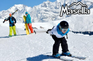 Esquiada familiar de Tiana