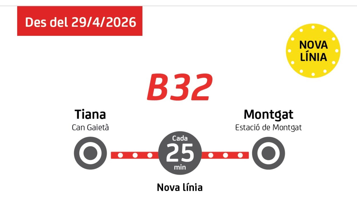 nova línia B32